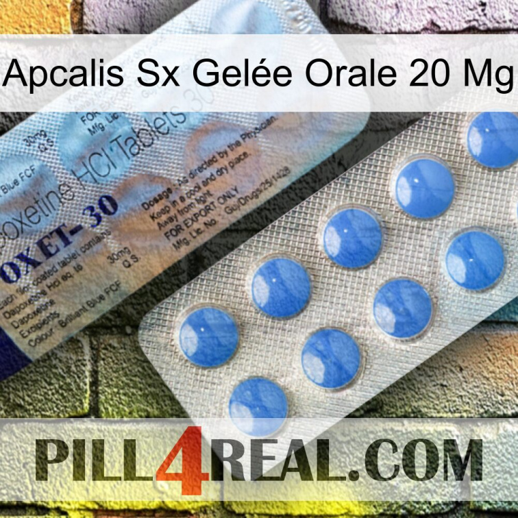 Apcalis Sx Gelée Orale 20 Mg 39